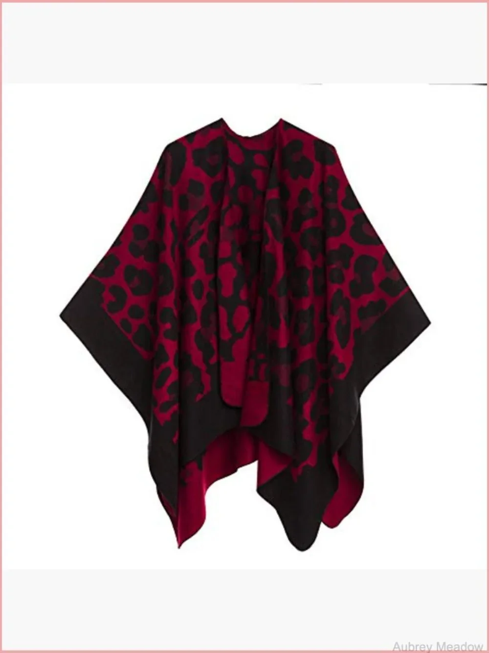 Open Front Poncho Shawl Wrap Cardigan Sweater Ruana Cape
